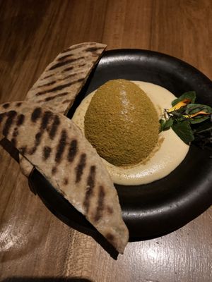 Avocado curry  at SACRO in Buenos Aires