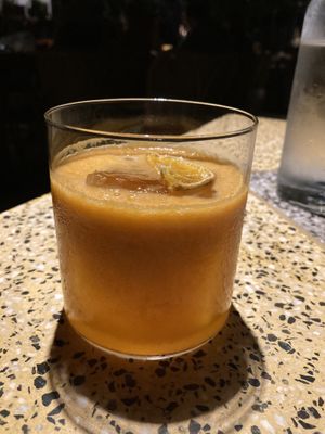 Delicious cocktail   at SACRO in Buenos Aires