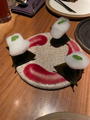 Dumplings  at SACRO in Buenos Aires