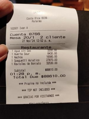  at SACRO in Buenos Aires