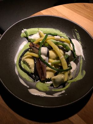 Ravioles muy reeeecos top  at SACRO in Buenos Aires