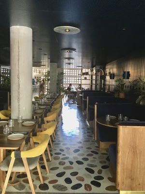 Dining room at SACRO in Buenos Aires