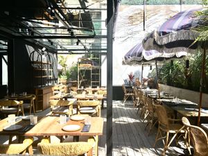 Outdoor terrace in the backyard, quiet & nice at SACRO in Buenos Aires