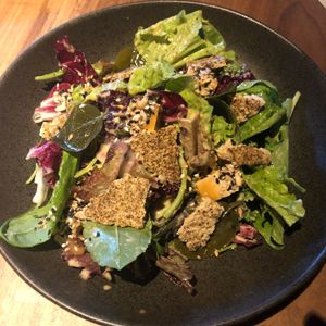 Crispy tofu  at SACRO in Buenos Aires