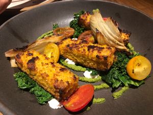 Cereal africano quemado at SACRO in Buenos Aires