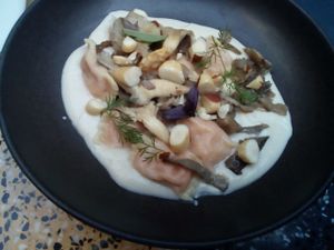 Ravioli de boniato at SACRO in Buenos Aires