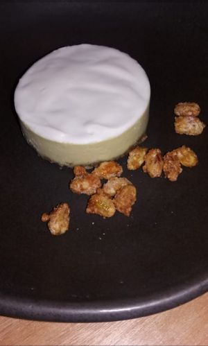 Key lemon pie at SACRO in Buenos Aires