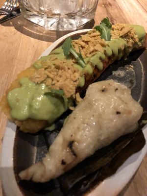 Plátano más rico que he probado en la vida  at SACRO in Buenos Aires