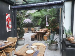 Garden😍 at SACRO in Buenos Aires