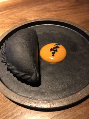 Empanada  at SACRO in Buenos Aires