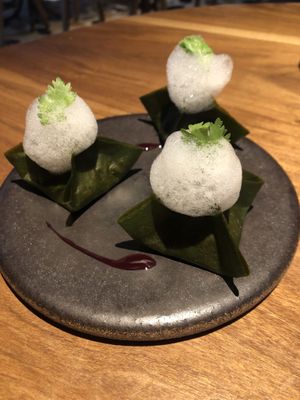 Dumplings  at SACRO in Buenos Aires