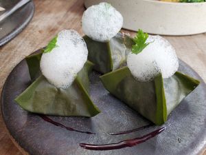 Dumplings at SACRO in Buenos Aires