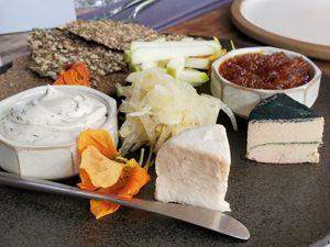 Cured cheeses at SACRO in Buenos Aires
