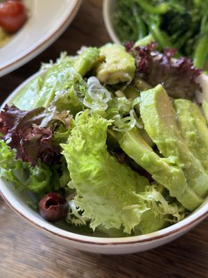 Side salad  at The Lamb Inn in Burford