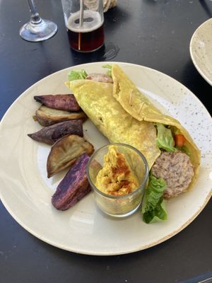 Falafel wrap  at Samadhi Living - Bliss Casa in 