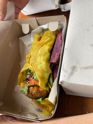 Falafel Wrap at Samadhi Living - Bliss Casa in 