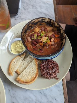 Vegan Chili at Samadhi Living - Bliss Casa in 