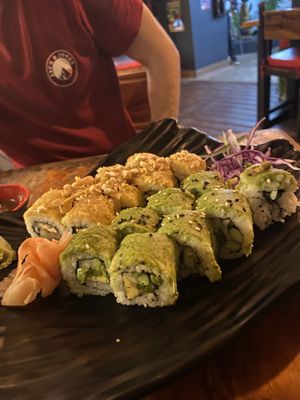 Vegan Sushi   at Ensō Sushi in Manuel Antonio
