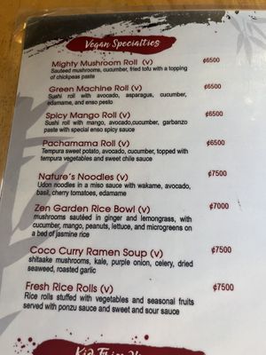   at Ensō Sushi in Manuel Antonio