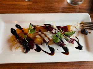 Vegan Misto Salad at Matteo's Osteria in Wailea