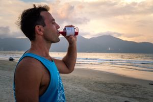 Drink Lady Kombucha for healthy life. This is the best raw Kombucha in Danang Hoi An- Central Vietnam. Better when you drink before meal to activate enzymes on your stomach. at Lady Kombucha in Da Nang