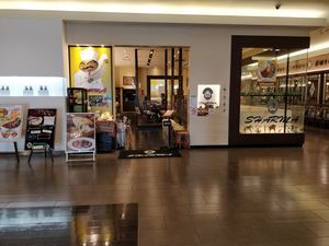 Restaurant entrance at Sharma in Kanazawa