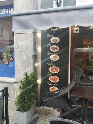 Menu at Handmade in Olsztyn