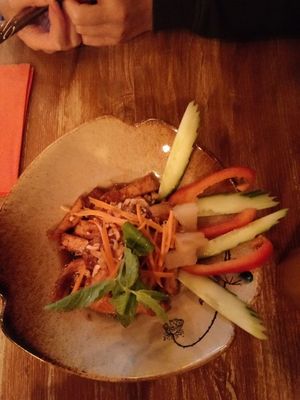 Seaweed salad (starter) at Quan Xanh in Leipzig