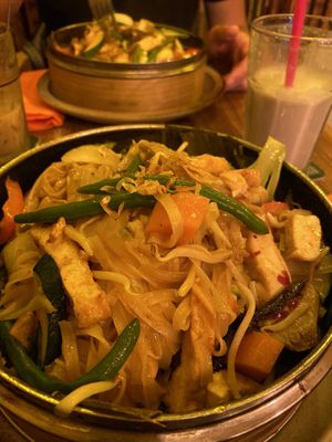 Pho Xao - Reisbandnudeln  at Quan Xanh in Leipzig