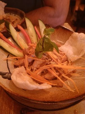 Papaya salad(with tofu) at Quan Xanh in Leipzig