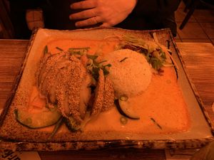 Curry with “Duck" at Quan Xanh in Leipzig