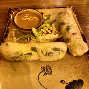 Sommerrollen mit Tofu at Quan Xanh in Leipzig