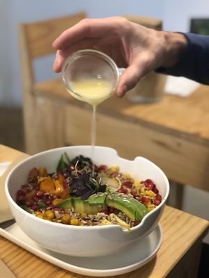 VEGAN BOWL at Breathe in Barcelona