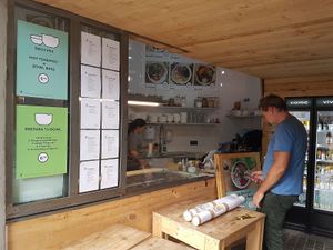 entrance - counter at Breathe in Barcelona