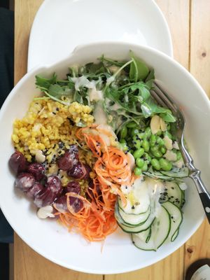 Con lima limon (vegano) at Breathe in Barcelona