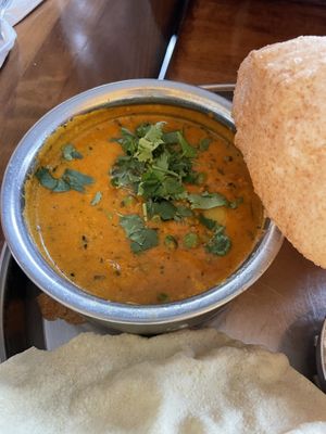 Aloo matter  at Udupi Palace in San Francisco