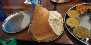 Vegan thali at Udupi Palace in San Francisco