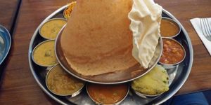 Vegan thali at Udupi Palace in San Francisco