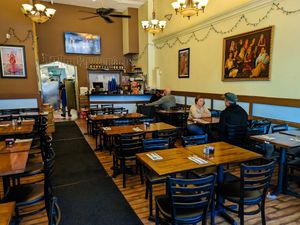 Inside of Udupi Palace at Udupi Palace in San Francisco