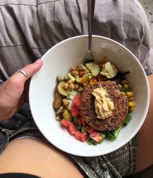 Falafel bowl  at Puerto&Co in Puerto Viejo De Talamanca