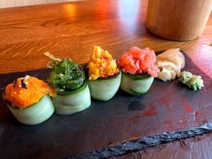 Mixed rolls at Secret Garden in Berlin