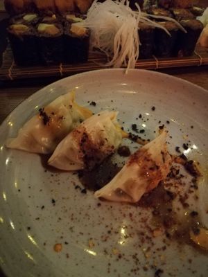 Gyozas at Secret Garden in Berlin