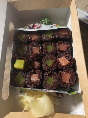 Maki mit Lax und Rettich at Secret Garden in Berlin