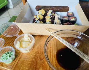 Sushi at home!  at Secret Garden in Berlin