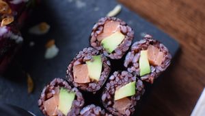 sushi at Secret Garden in Berlin