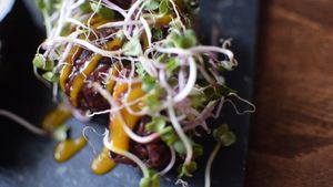 sushi at Secret Garden in Berlin