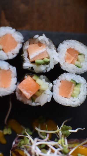 sushi at Secret Garden in Berlin