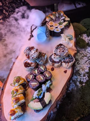 Delicious sushi! at Secret Garden in Berlin