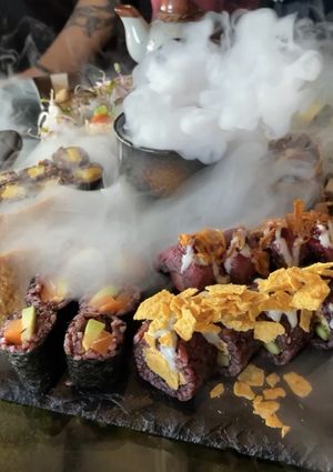 the sushi is a+++  at Secret Garden in Berlin