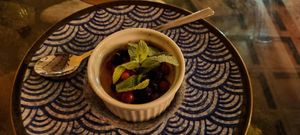 Crème brûlée at Secret Garden in Berlin